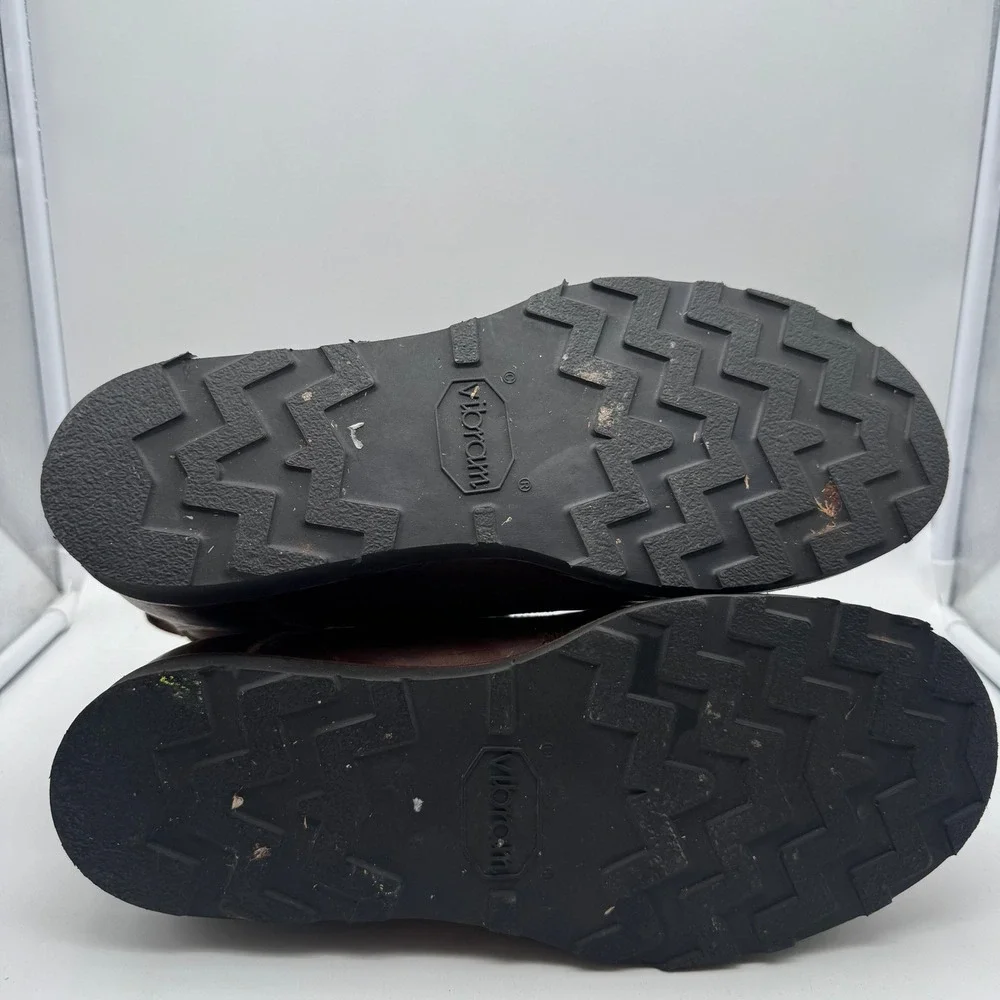 Origin The American Bison 6in Boot Men 9.5 EE Christy Black Leather Vibram Wedge